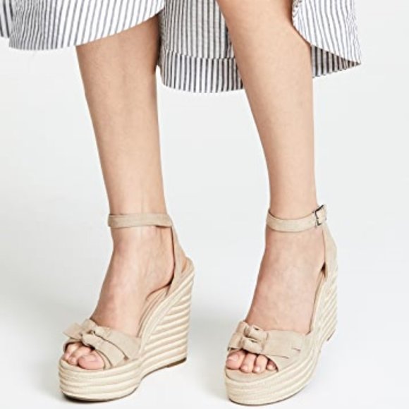 Kendall + Kylie Gwen wedge espadrille sandals - Picture 1 of 3